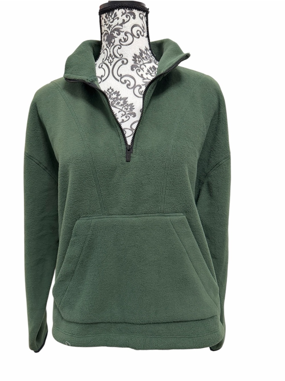 PINK VS Half-Zip Cropped Fleece Pullover